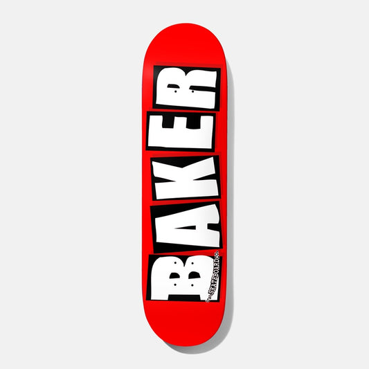 Baker Brand Logo White Deck 8.625